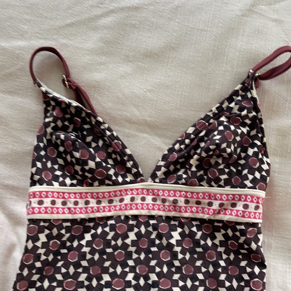 Kate Spade Red Coronado Beach Triangle Swimsuit size S in sumac red - Picture 10 of 10